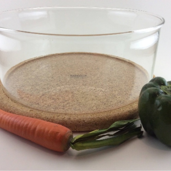 Boda Nova Sweden Salad or Serving Bowl With Cork Trivet Made in West Germany - Picture 1 of 11